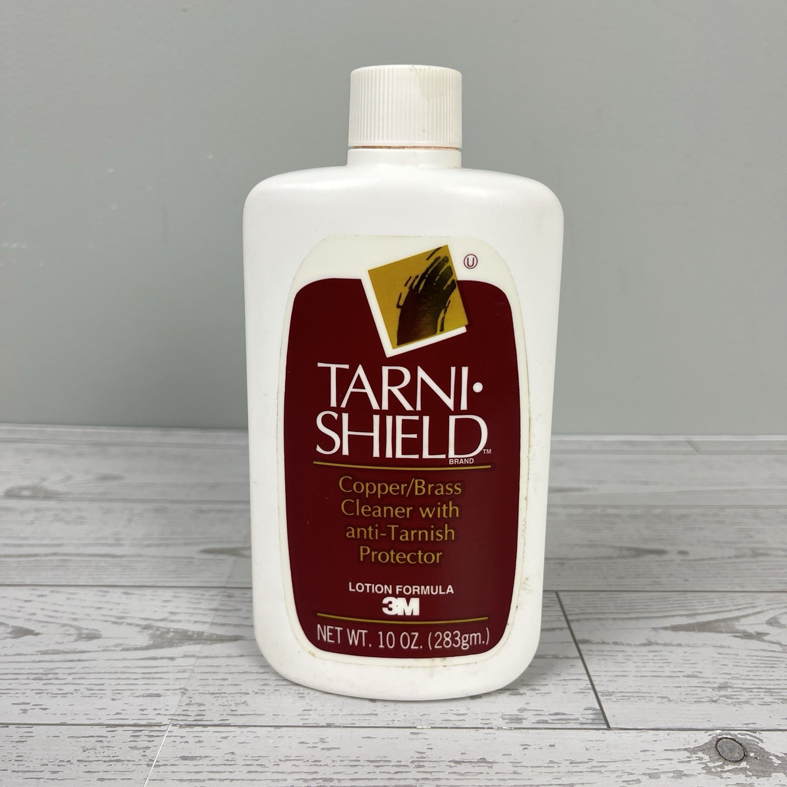 3M Tarni-Shield Copper & Brass Cleaner 10oz 70% Full Discontinued 1992 USED