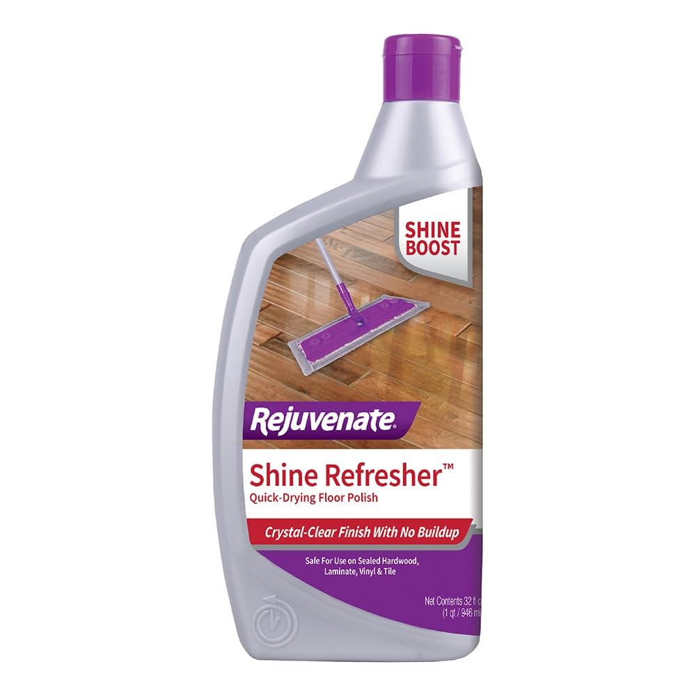 Floor Polish Refresher Sealer Hardwood Laminate Vinyl Tile 32 Oz Shine