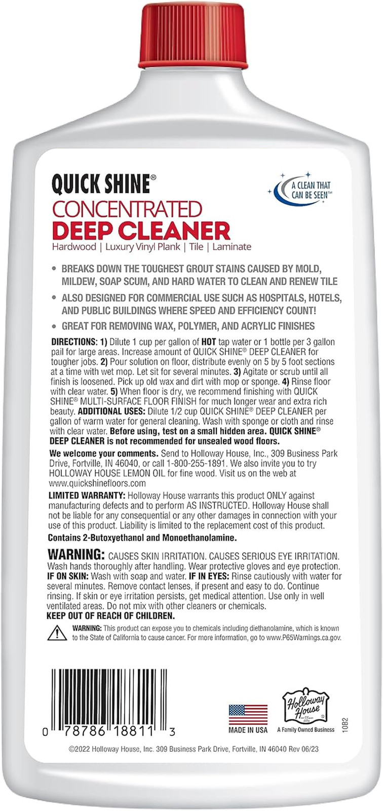 Multi Surface Deep Floor Cleaner and Remover 27oz | Removes Wax Build-Up, Revita