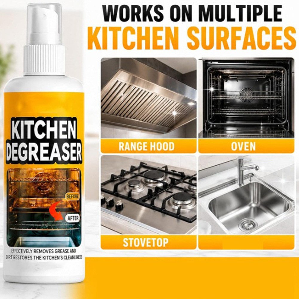 50/120g Grease Killer Spray Greasekiller Grill Cleaner Extra Strong Oven Cleaner