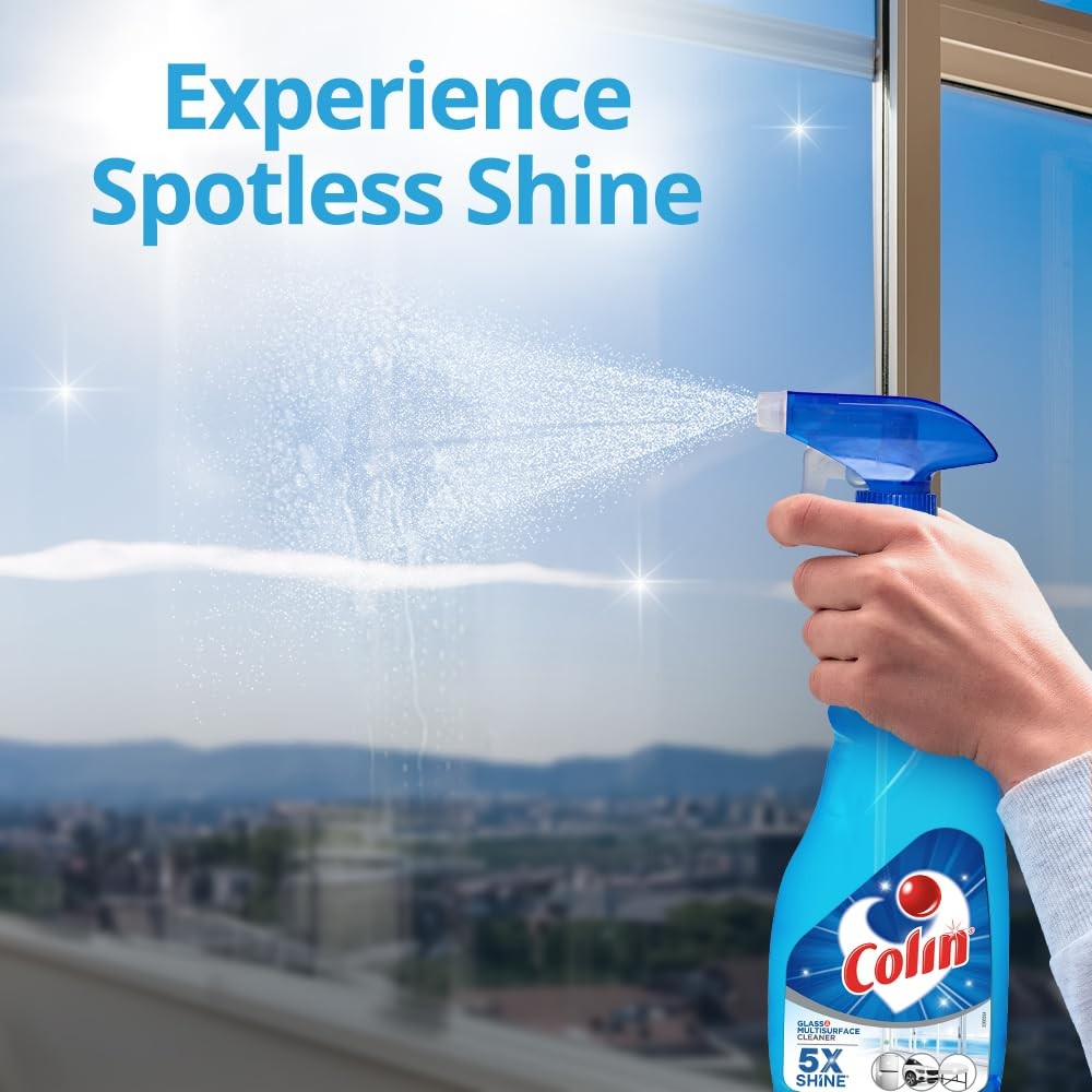 Colin 1L Glass & Surface Cleaner – India’s #1 All-Purpose Cleaner
