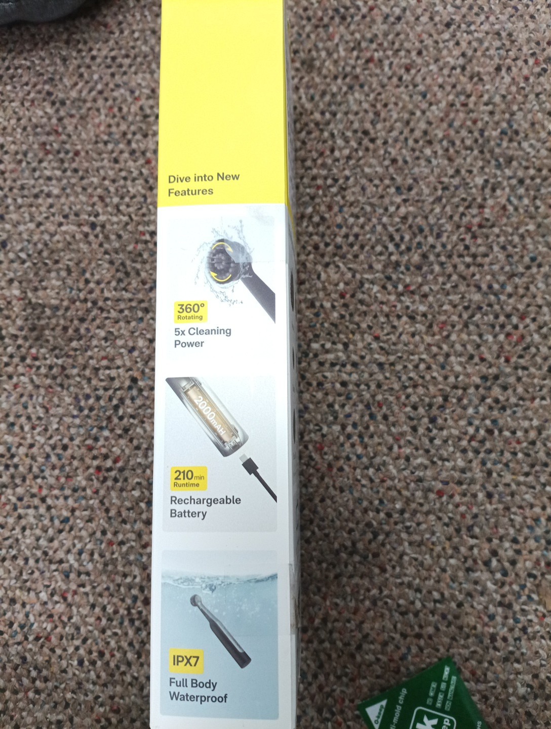 Hoto Wand Cordless Spin Scrubber
