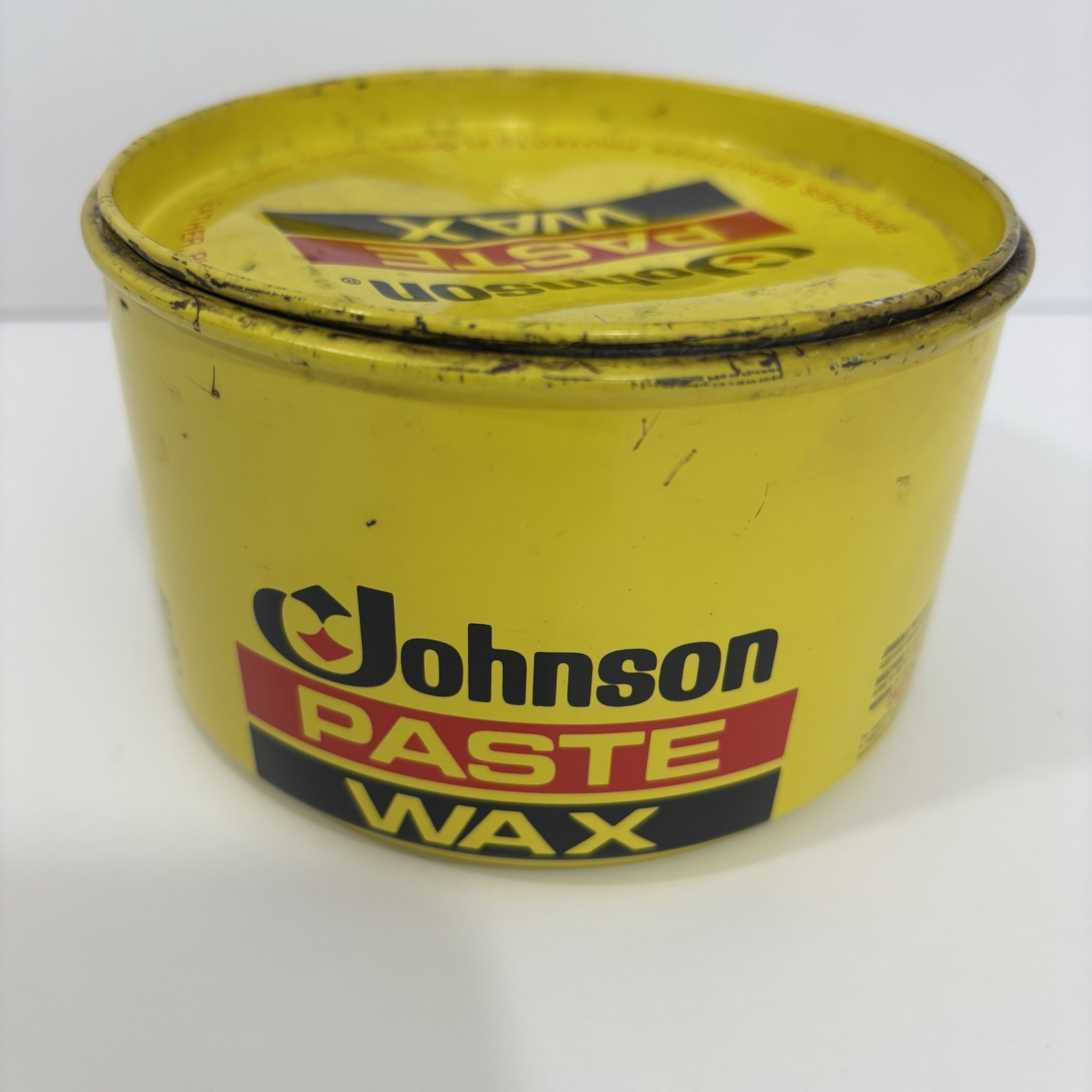 SC Johnson Paste Wax Original Formula 80-85% Full 1lb 1.2oz 1982