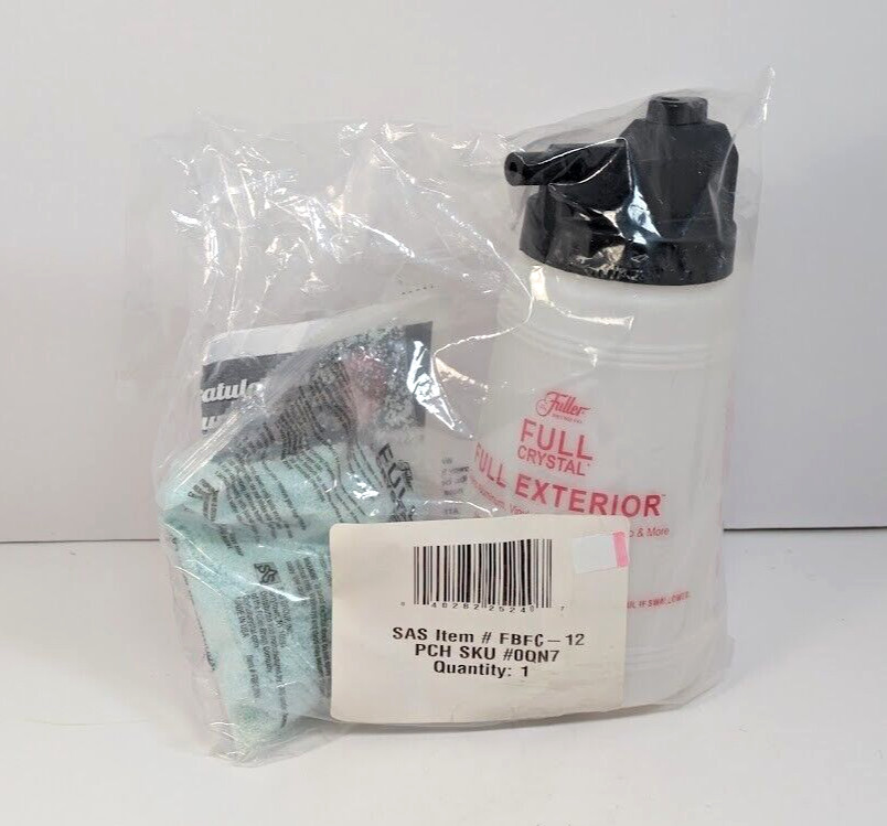 Fuller Brush Window Outdoor Surface Cleaner Sprayer Full Crystal Screens FBFC