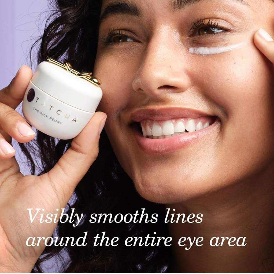 TATCHA The Silk Peony Melting Under Eye Cream | Hydration with Line-Smoothing Ey