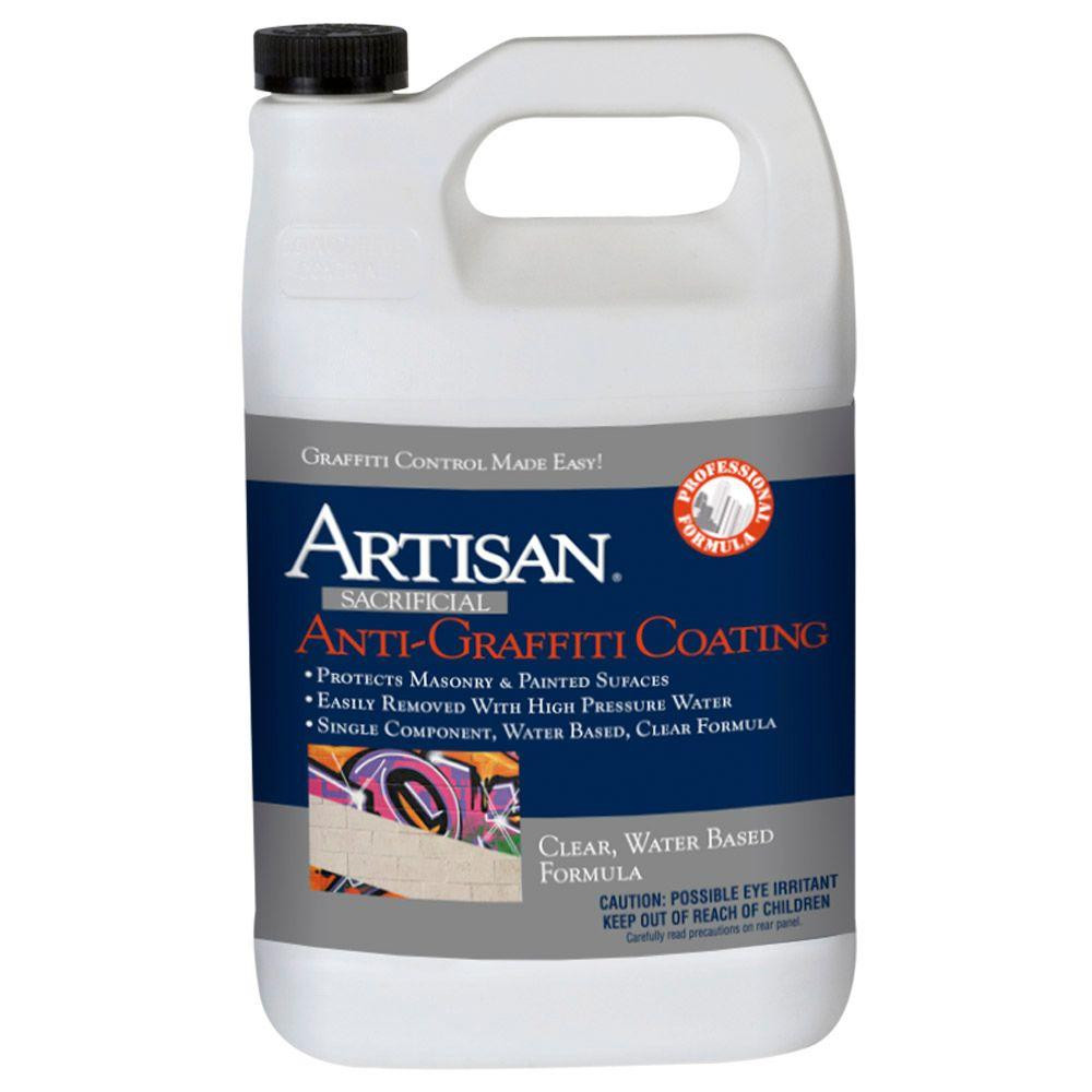 1 Gal. Sacrificial Anti-Graffiti Coating by Artisan – Clear Water Based Formula