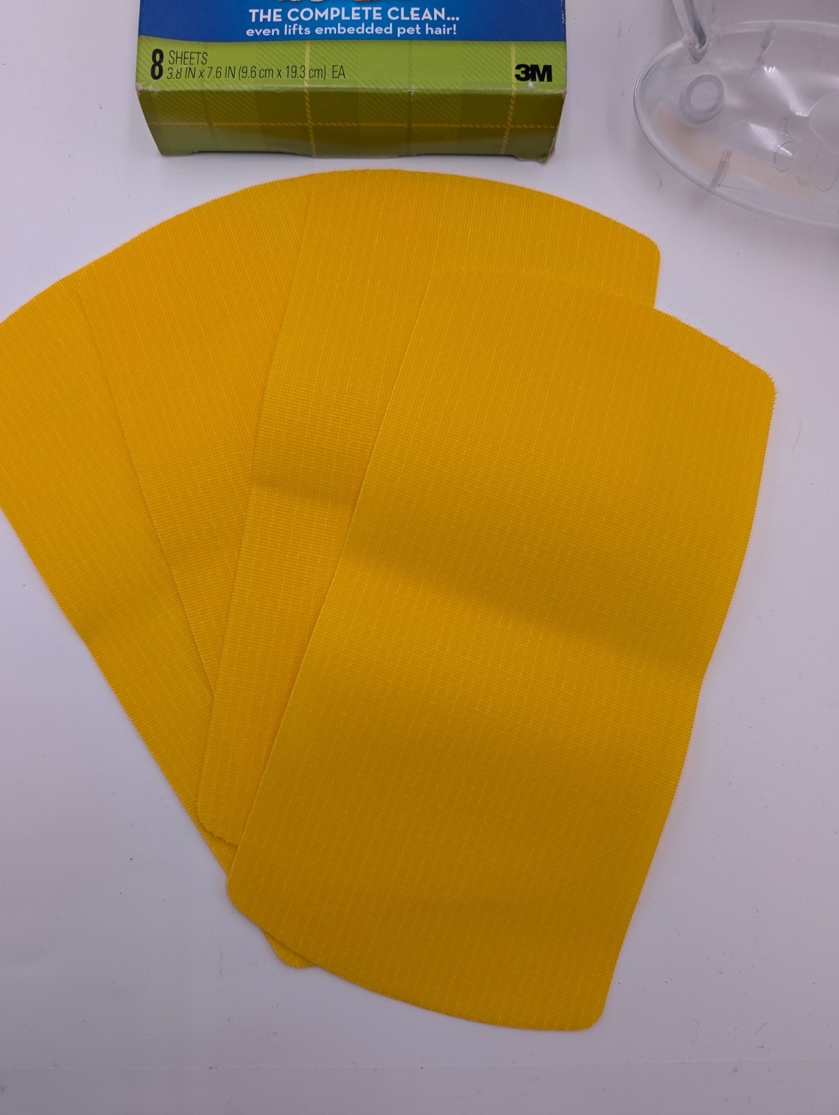 Scotch Brite Fur Fighter Pet Dog Cat Hair Remover Handle & 4 Refill Sheets