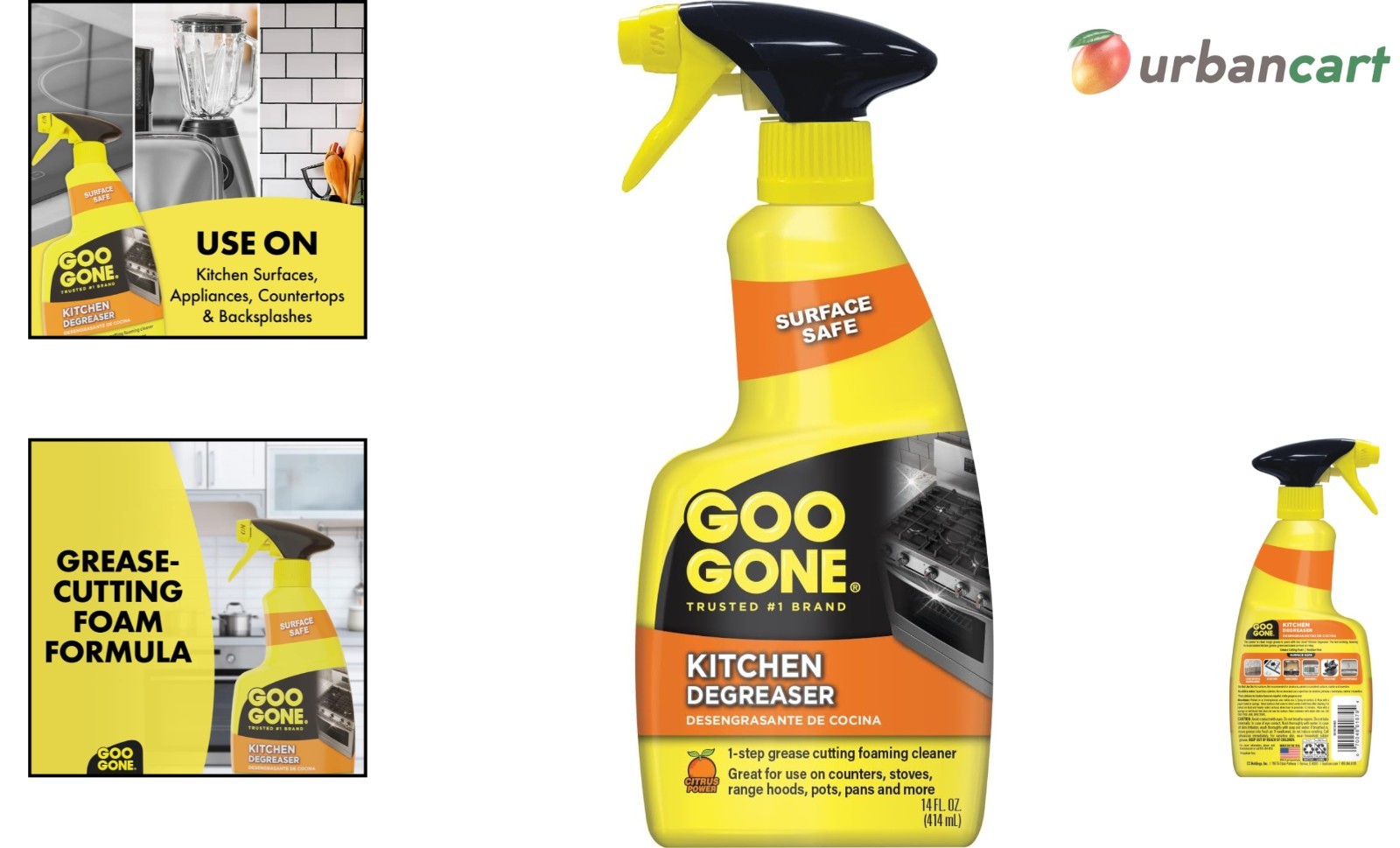 Goo Gone Kitchen Degreaser: Fast-Acting, Biodegradable Kitchen Cleaner for Gr…