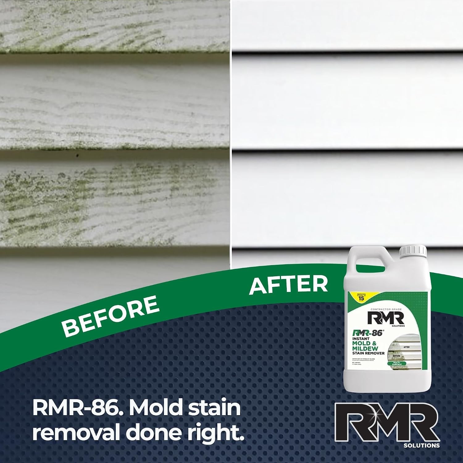 RMR-86 Instant Mold Stain and Mildew Stain Remover Spray – Scrub Free Formula…