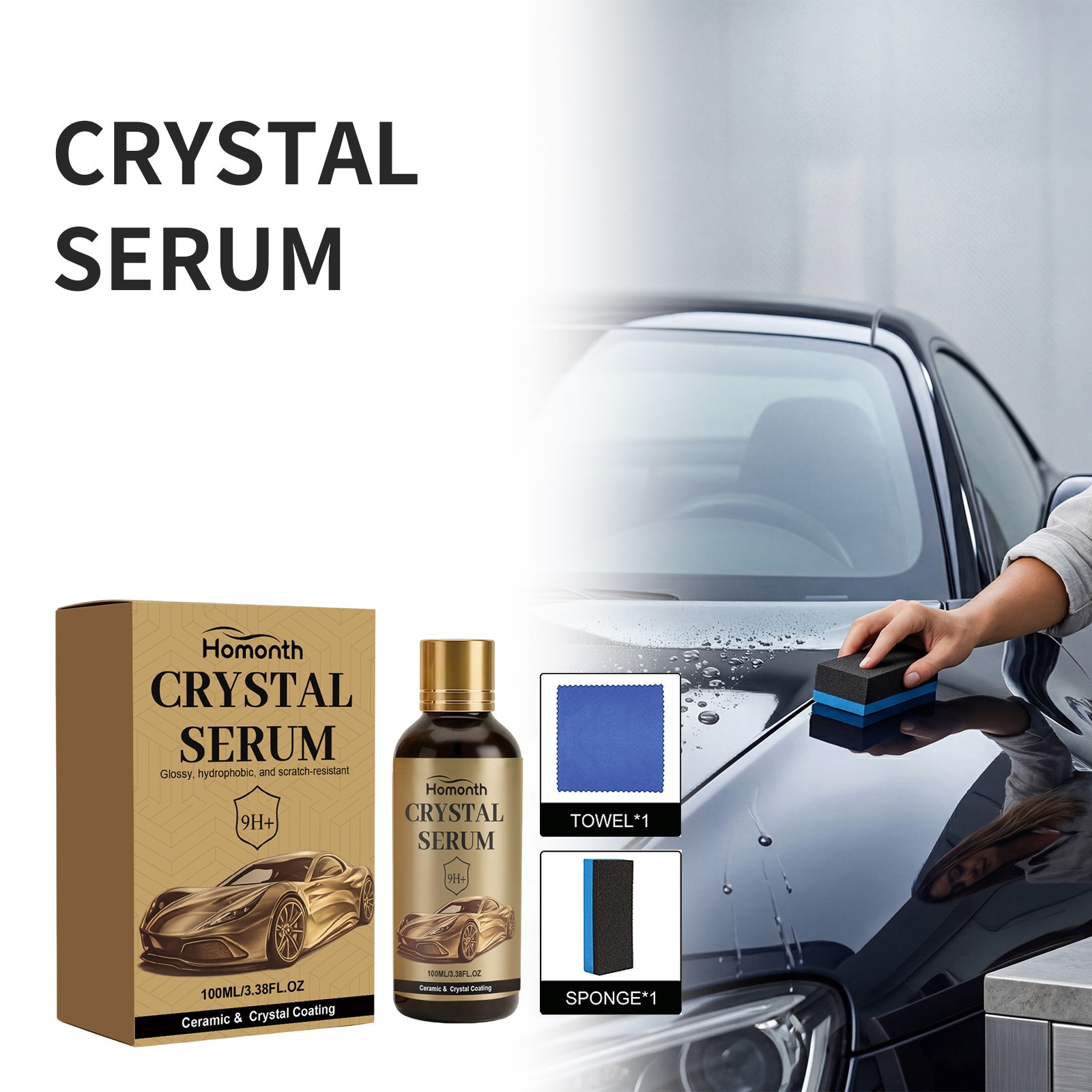 100ML PTZ Crystal Serum – Advanced Graphene Ceramic Coating For Cars US
