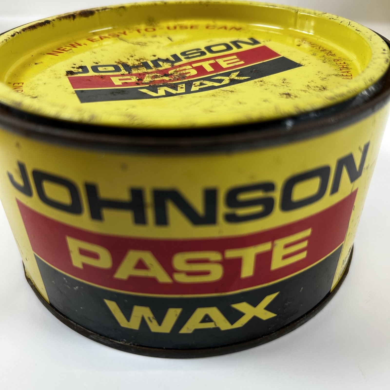 SC Johnson Paste Wax 16 Oz Original Formula Discontinued Approx 70% Full GUC HTF