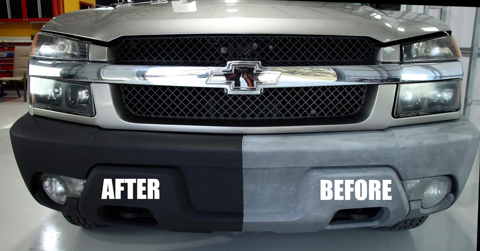 Black Plastic Restorer – Instantly Restore Your Faded or Damaged Black Plastic T