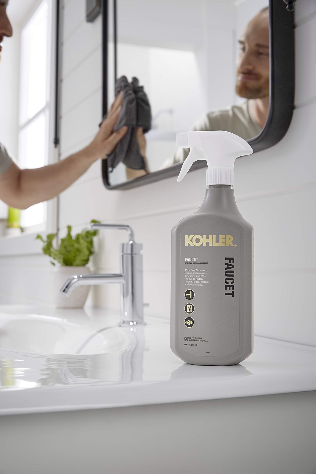 K-EC23723-NA Faucet Cleaner, Kitchen and Bathroom Cleaner, Streak Free Shine,…