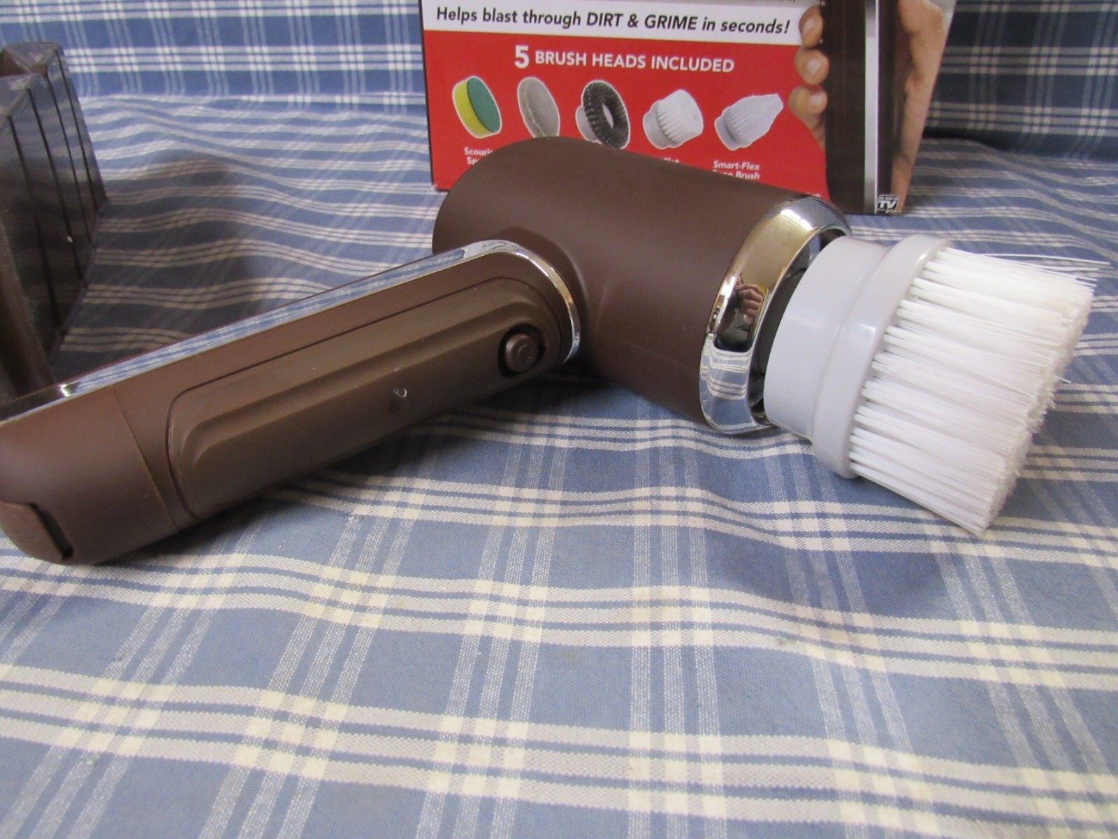 Ruby Horsepower Handheld Rechargeable Spinning Brush (Store Display) FREE SHIP.