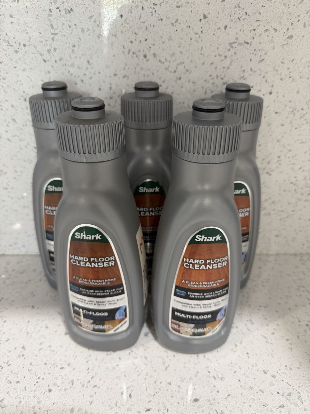 Shark Hard Floor Cleanser Multi-Floor 20 oz Waterfall Fresh Biodegradable New