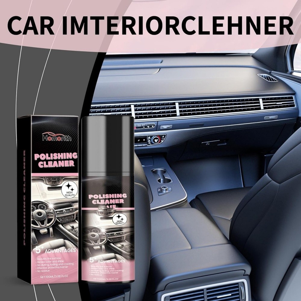 Car Interior Cleaner, Vehicle Interior Polish | Interior Detailer Spray-1/2/3PCS