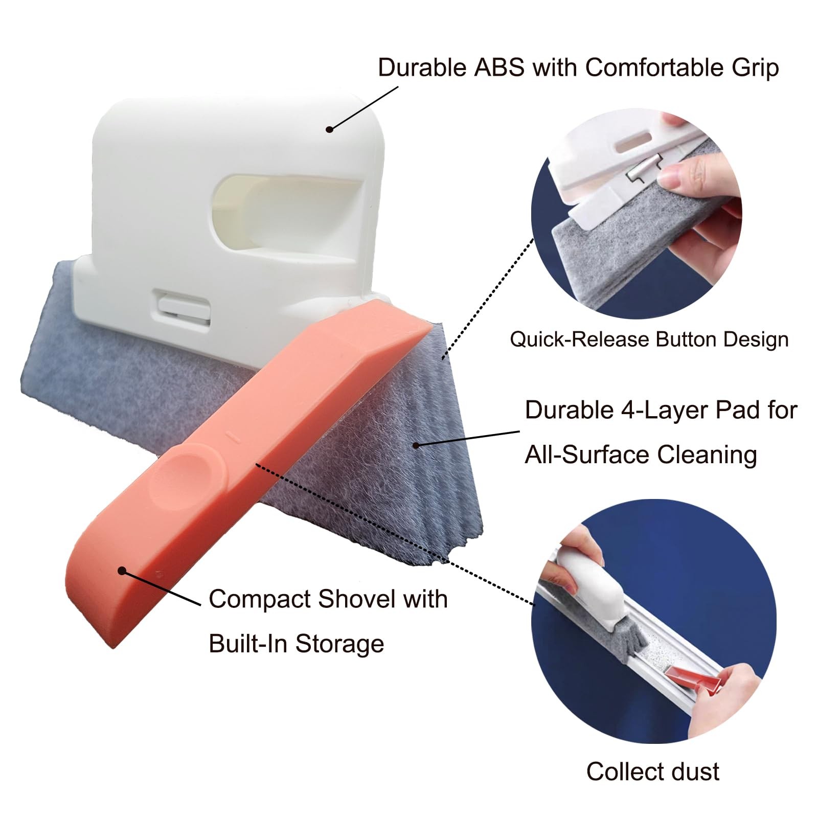 5Pcs Window Blind Cleaning Set, Washable dust Removal Cleaning Tools, Vent Cl…