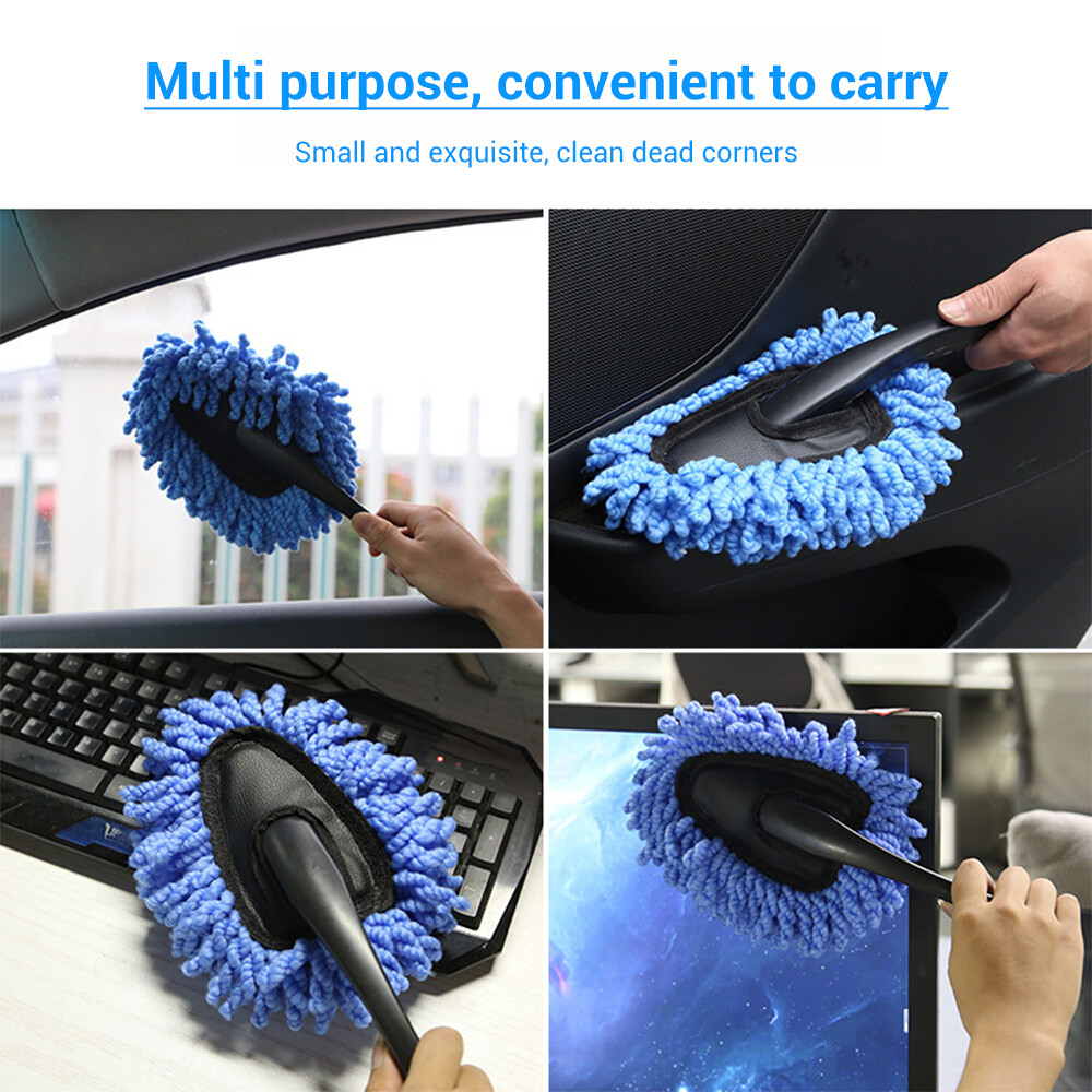 Vehicle Auto Car Truck Microfiber Duster Dusting Cleaning Wash Brush Cling Tool