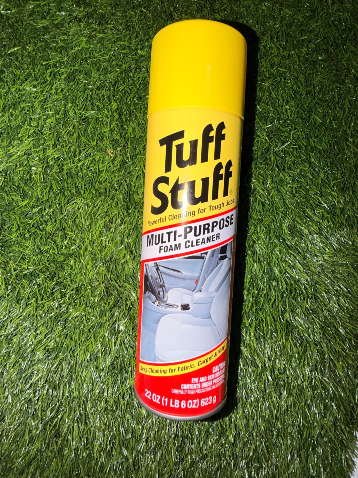 Tuff Stuff Multi Purpose Foam Cleaner for Deep Cleaning of Car Interior 22 oz.