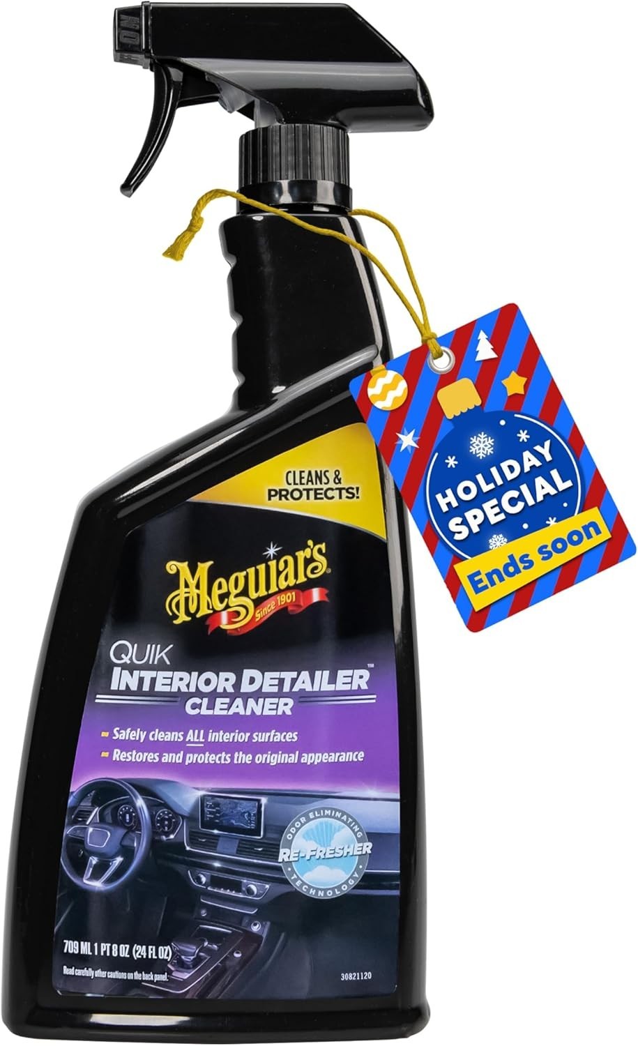 24 Oz Meguiar’s Interior Detailer Spray – Gentle Cleaner for Automotive Surfaces
