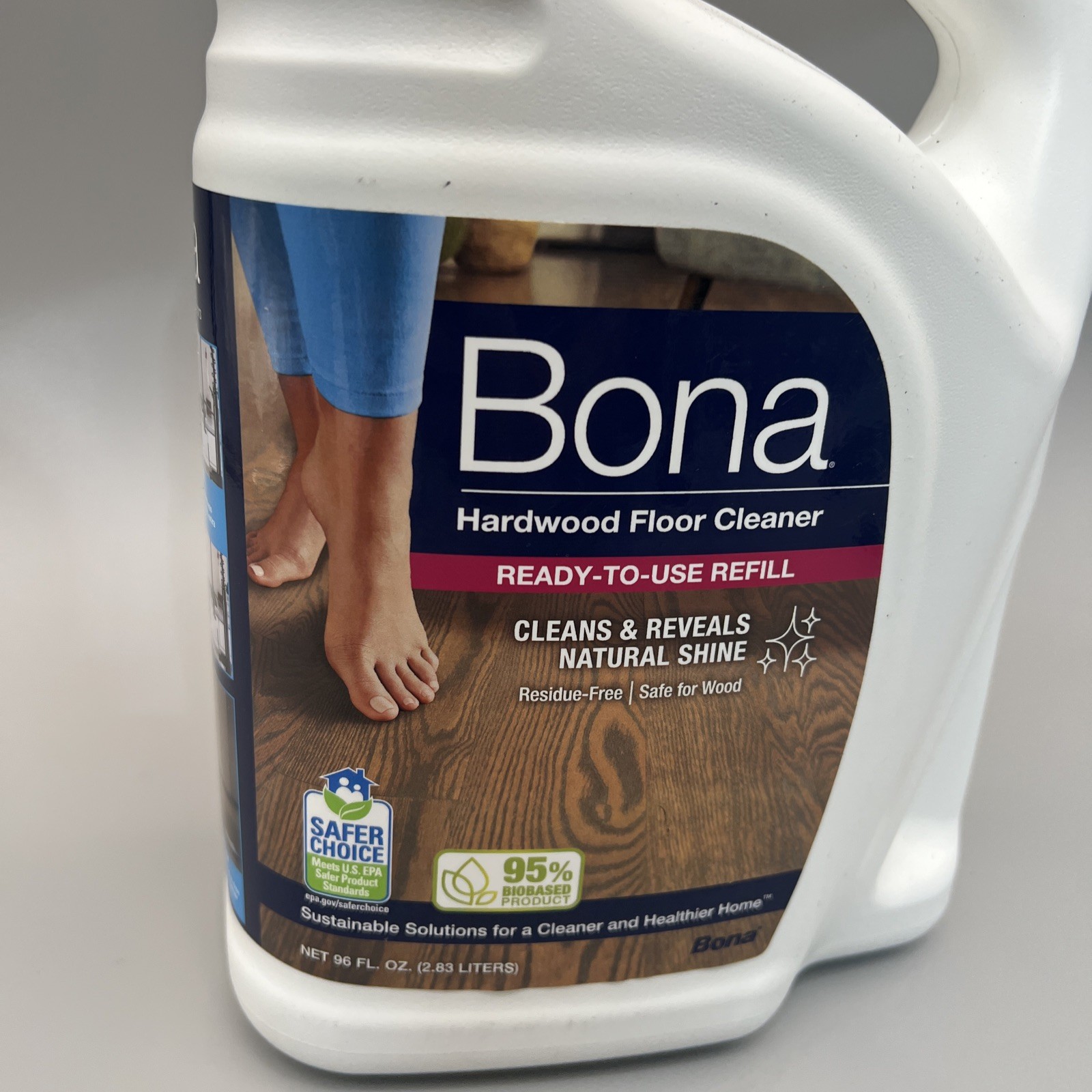 Bona Hardwood Floor Cleaner Refill 96 fl oz. New