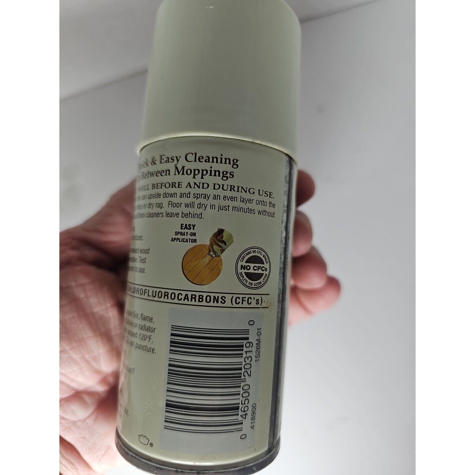 VINTAGE 1998 New Pledge 5 Oz. Wood Floor Cleaning Spray Discontinued Old Stock