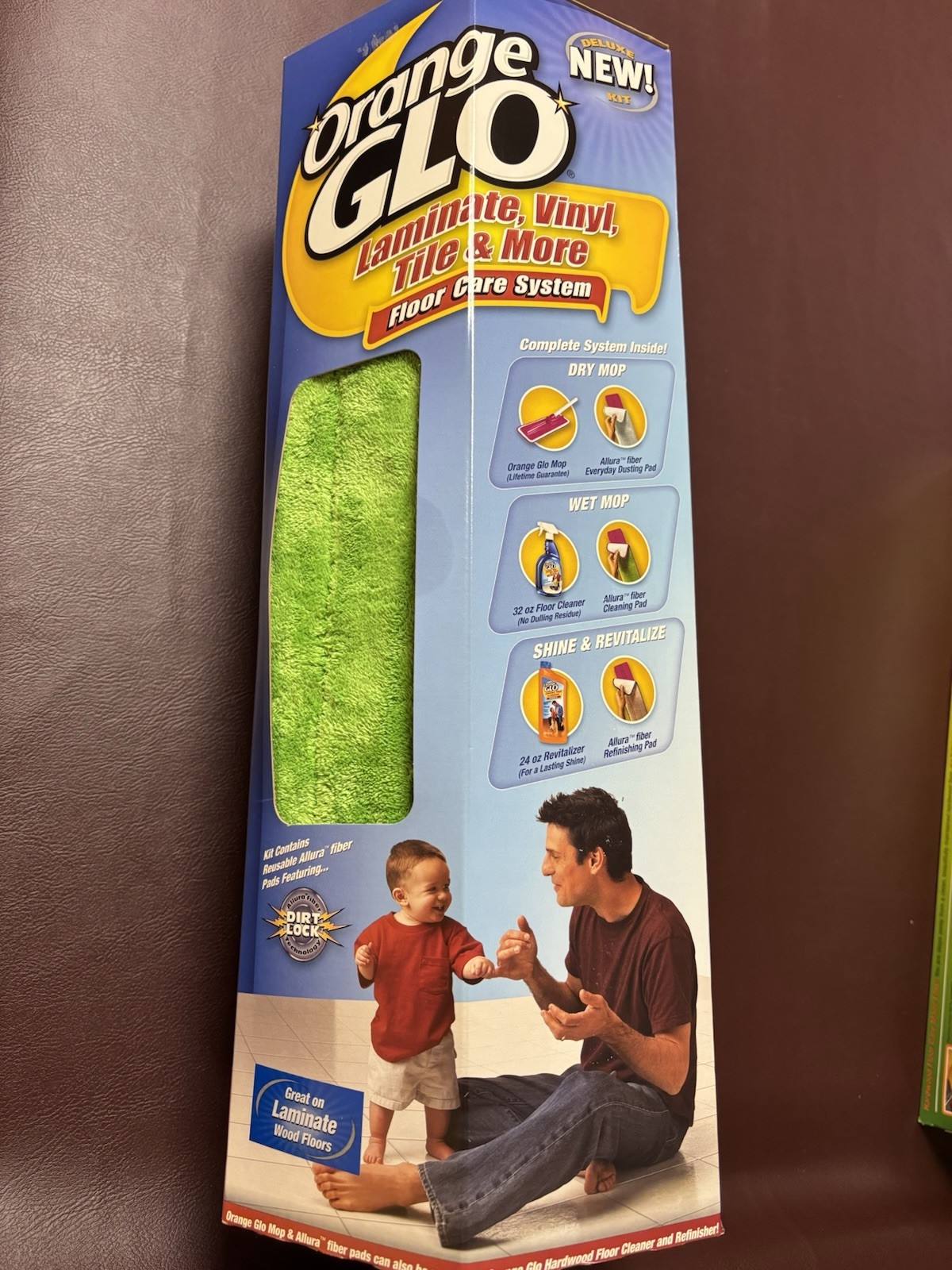 Orange Glo Laminate Vinyl TileComplete Floor Care System Brand New