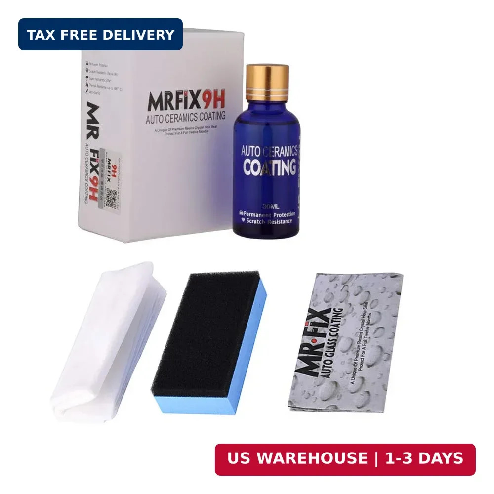 Ceramic Coating, 9H Nano Ceramic Coating for Cars, Super Hydrophobic High Gloss