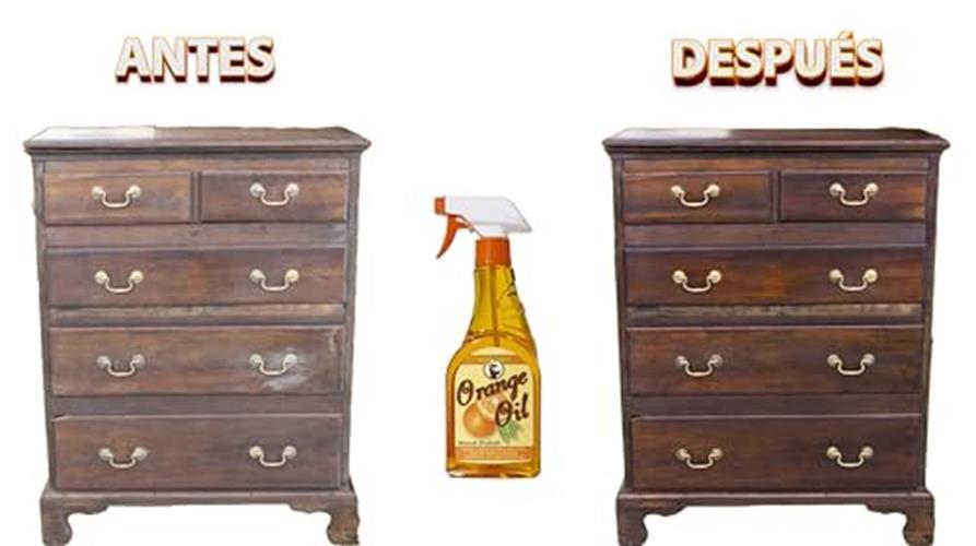 Howard Products Orange Oil Wood Furniture Polish – Revitalize Surfaces with