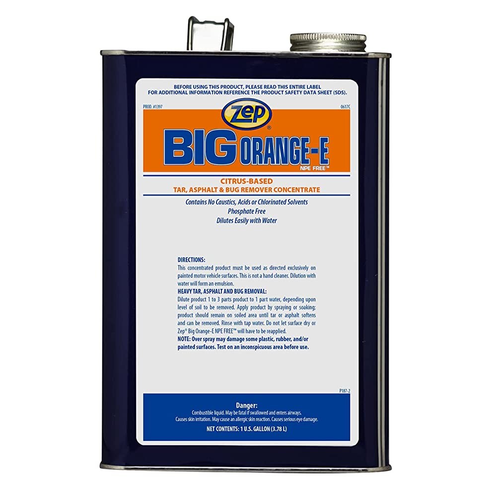 Zep Big Orange-E NPE Free Liquid Degreaser and Cleaner – 1 Gallon (Case of 4)