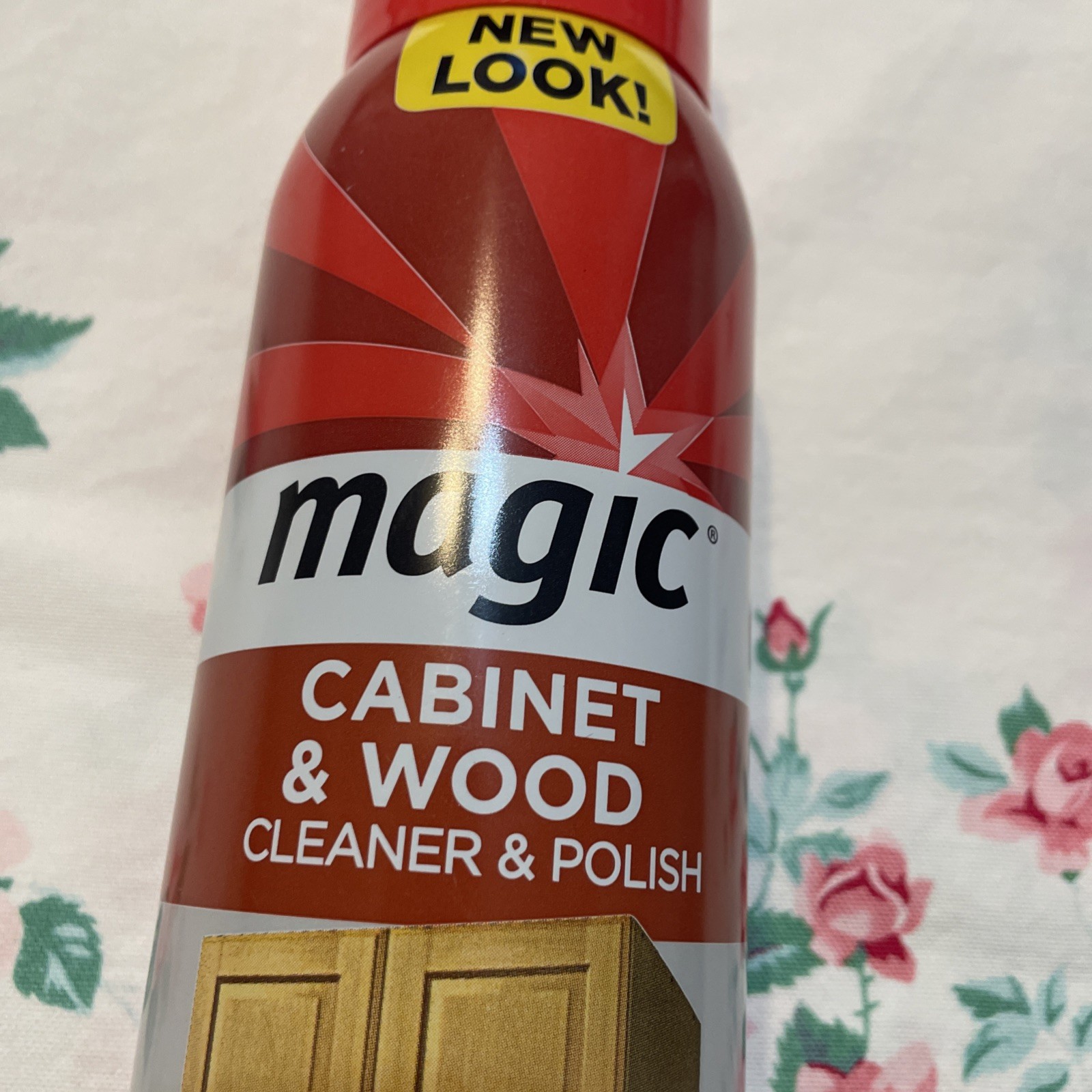 Magic Cabinet&Wood Cleaner Polish Aerosol 17oz Cleans&Restores 1 NEW CAN Tested
