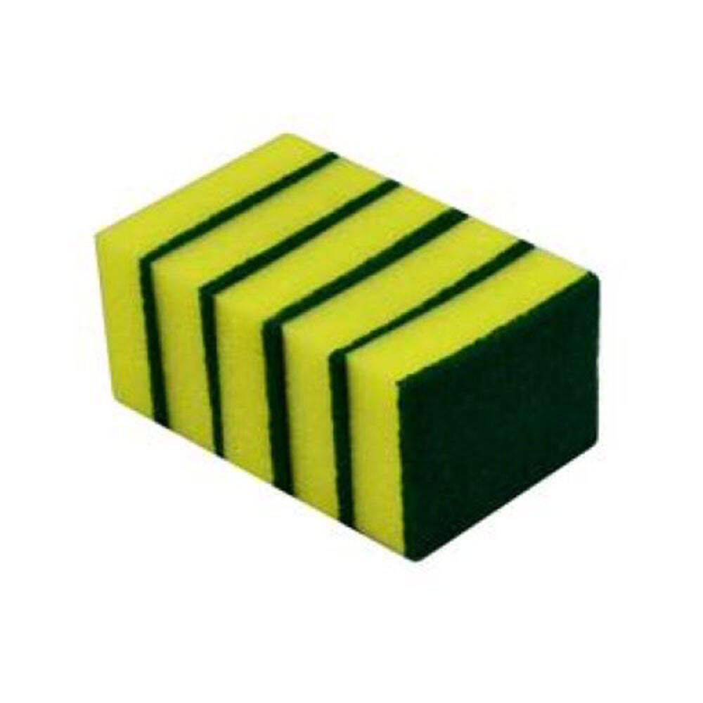 Italplast General Purpose Absorbent Soft Cleaning Sponge Scourer 5pcs 100x75mm