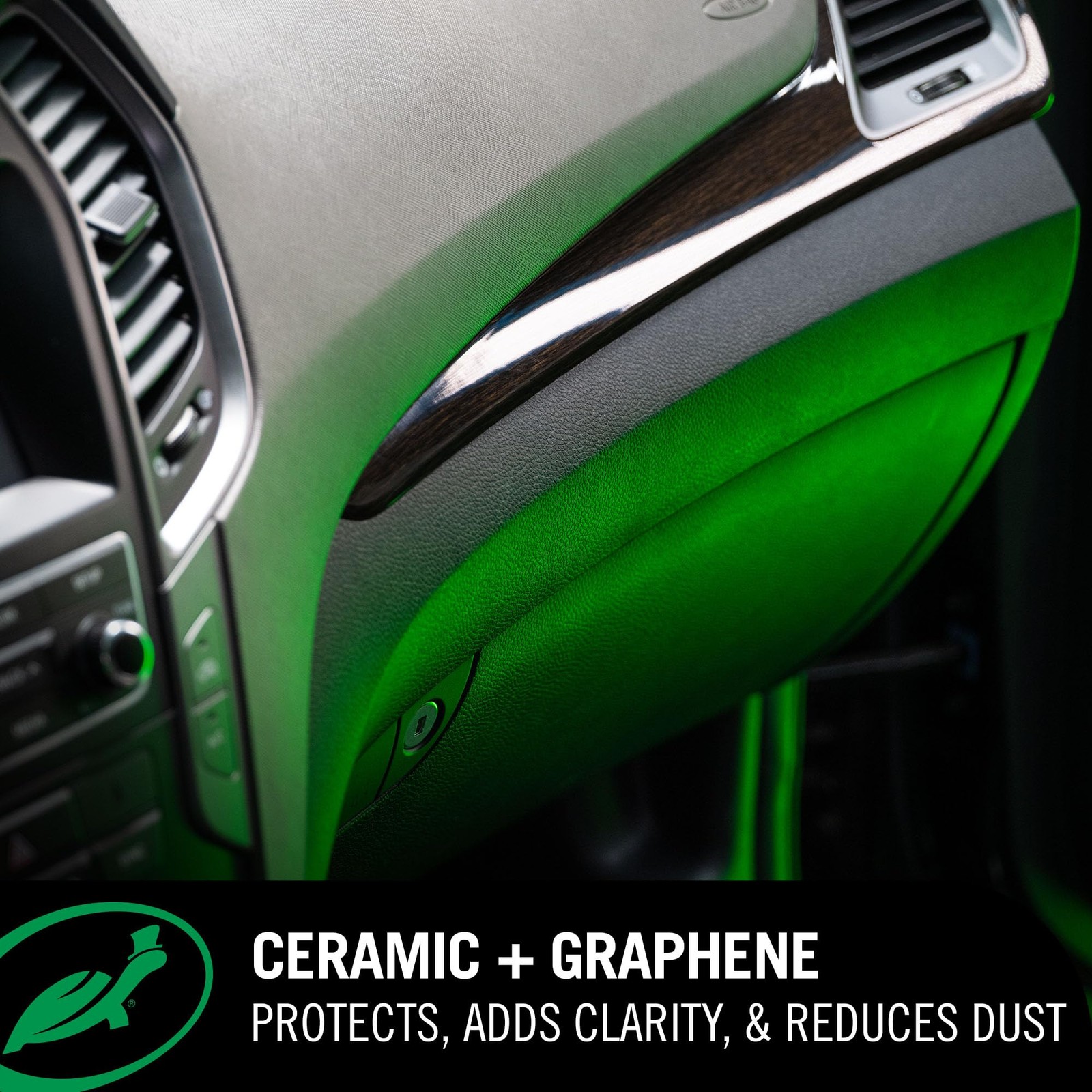 All Purpose Ceramic Interior Cleaner Protectant Leather Vinyl Plastic 16oz