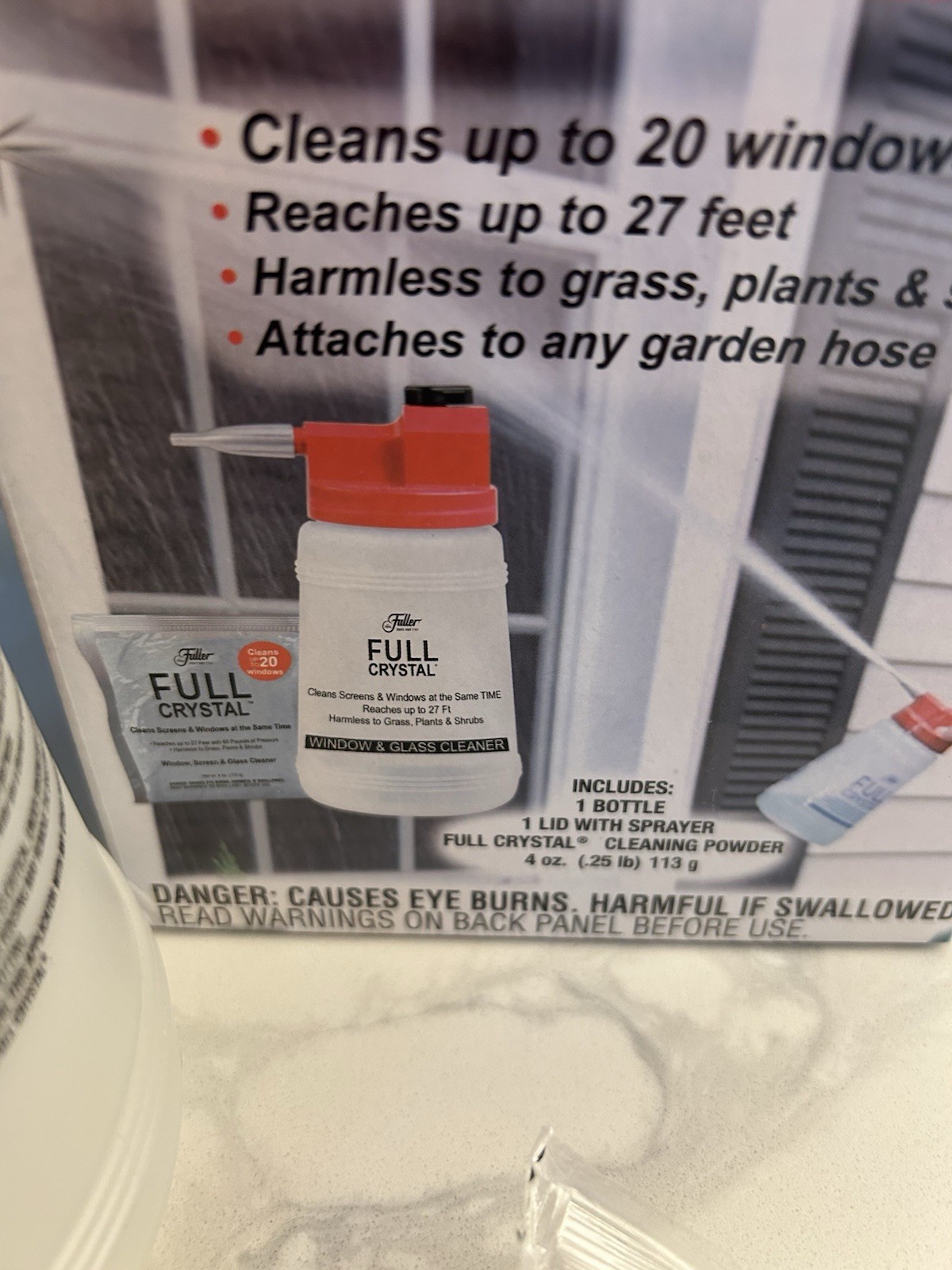 Fuller Brush Company Full Crystal Window Cleaner Kit New In Box