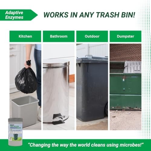Eco-Friendly Trash Deodorizer & Cleaner | Odor Eliminator for Garbage Bins | 2.5