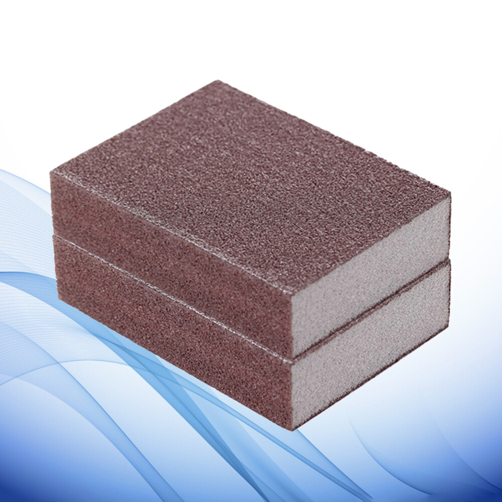 5pcs Washing Sponge Kitchen Sponge Cleaning Rust Scrubber Sanging Sponge Sponges