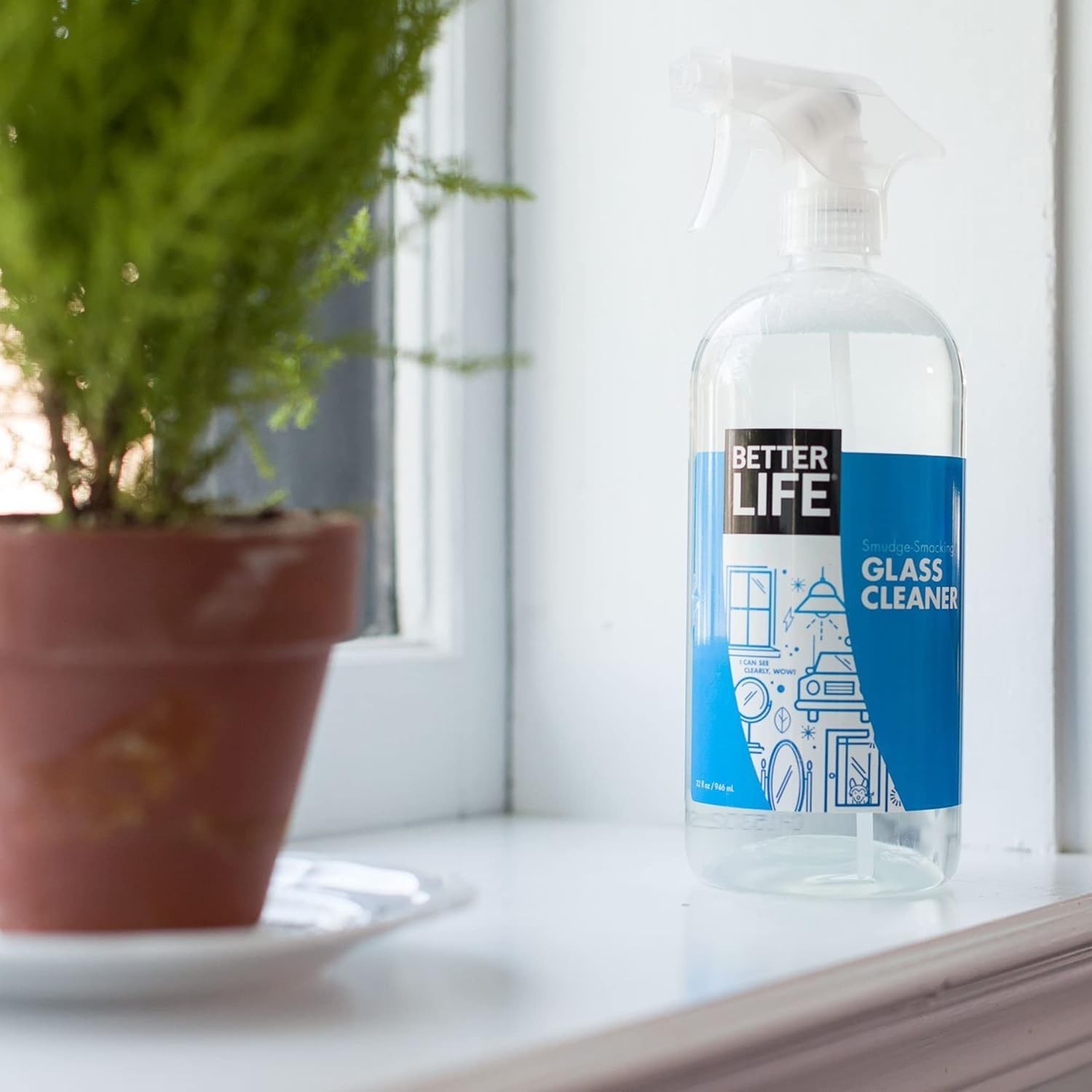 Glass Cleaner, Streak-Window Cleaner, Surface Cleaning Spray, Mirror, Screen …