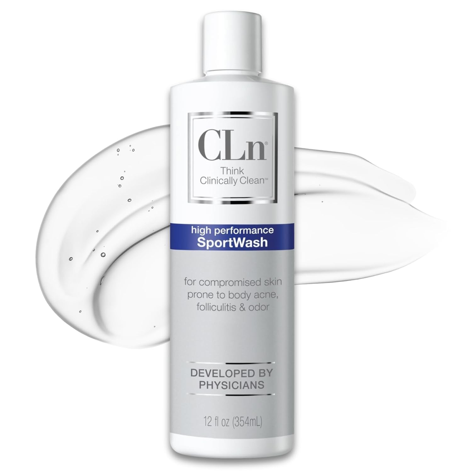 CLn? SportWash ?C High-Performance Sport Body Wash, For Men & Women Prone to Bo