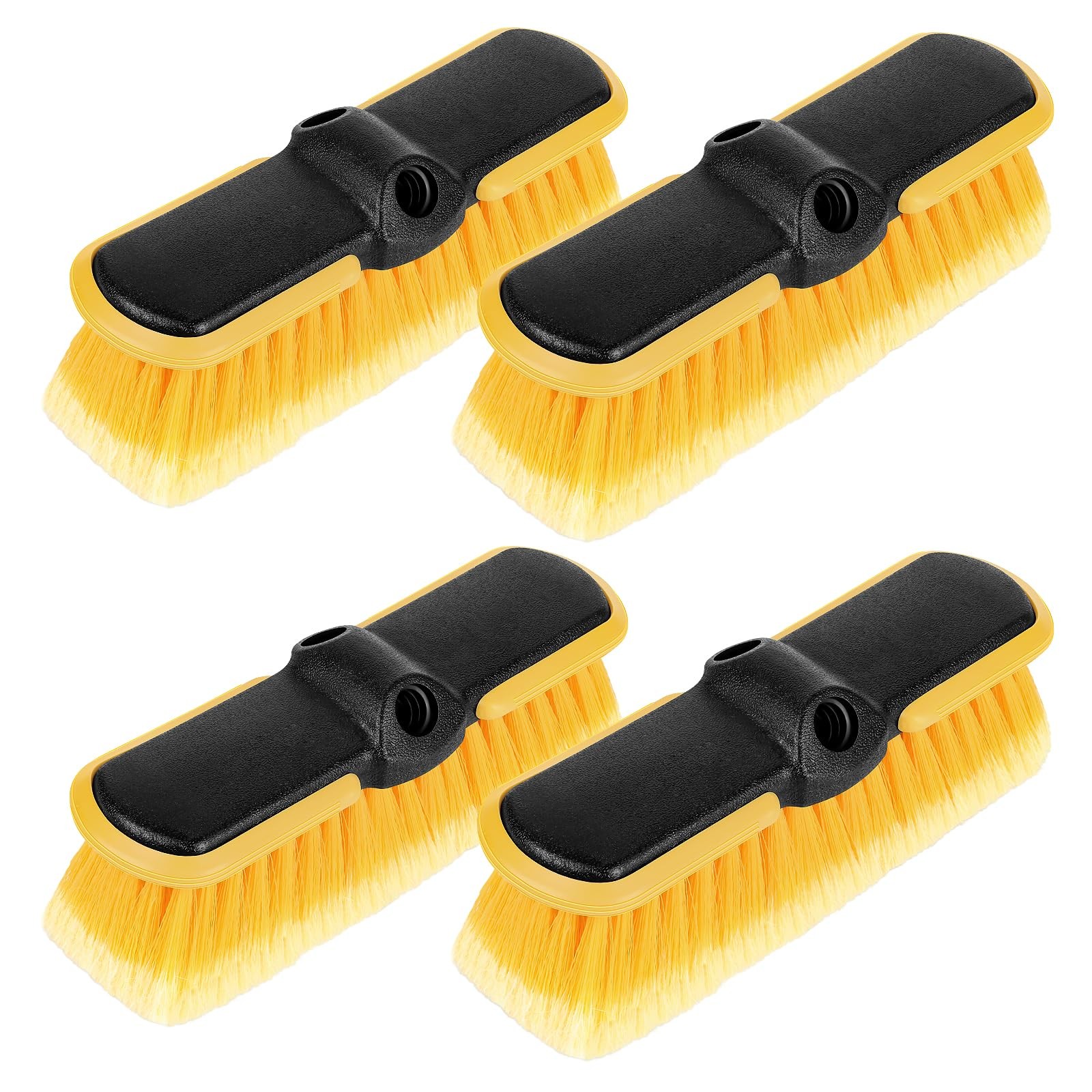 10Inch Car Wash Brush Head Attachment for Extension Pole, Outdoor Cleaning Tool
