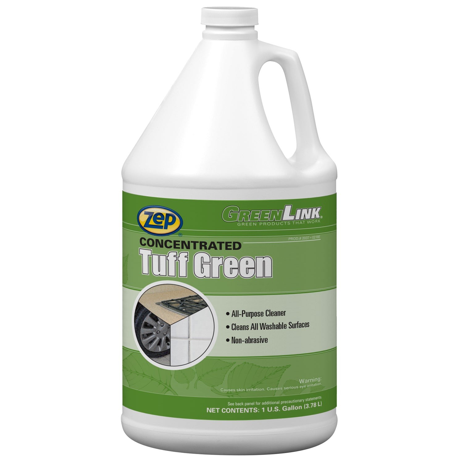 Zep Tuff Green All-Purpose Cleaner Concentrate – 1 Gallon (Case of 4) 203724 –