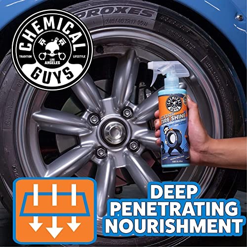 Chemical Guys Tire Kicker Extra Glossy Tire Shine Spray 16 oz Rubber Vinyl Trim