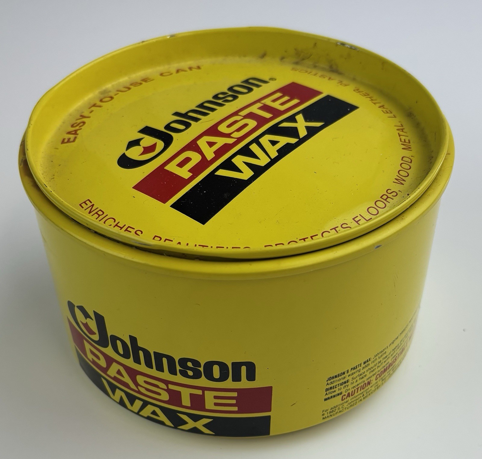 SC Johnson Paste Wax 100% FULL Original Formula 21 Oz DISCONTINUED Made In USA