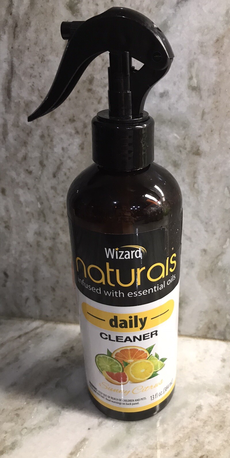 Wizard Naturals In W/Essentials Oils Daily Cleaner Sunny Citrus 13floz/384ml