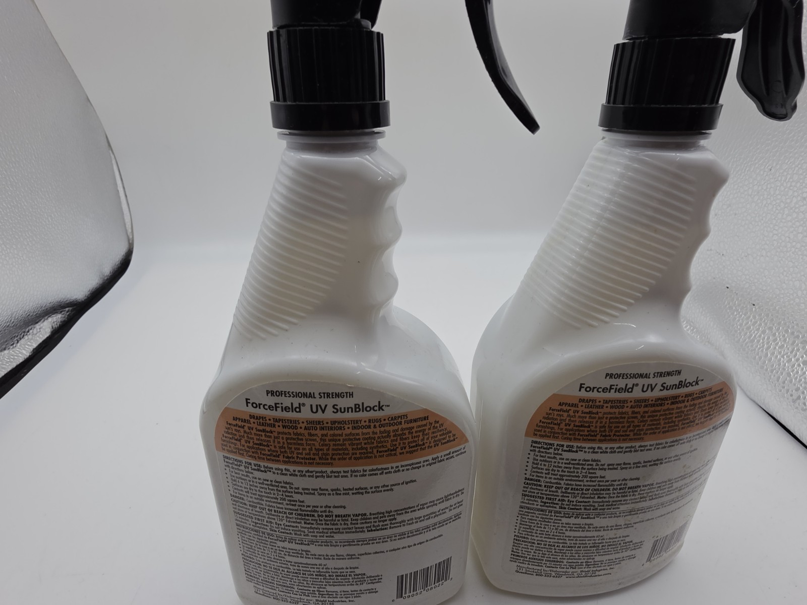 2 ForceField – UV Sunblock Fabric Fade Protector – Prevent UV Ray Damage – 22oz