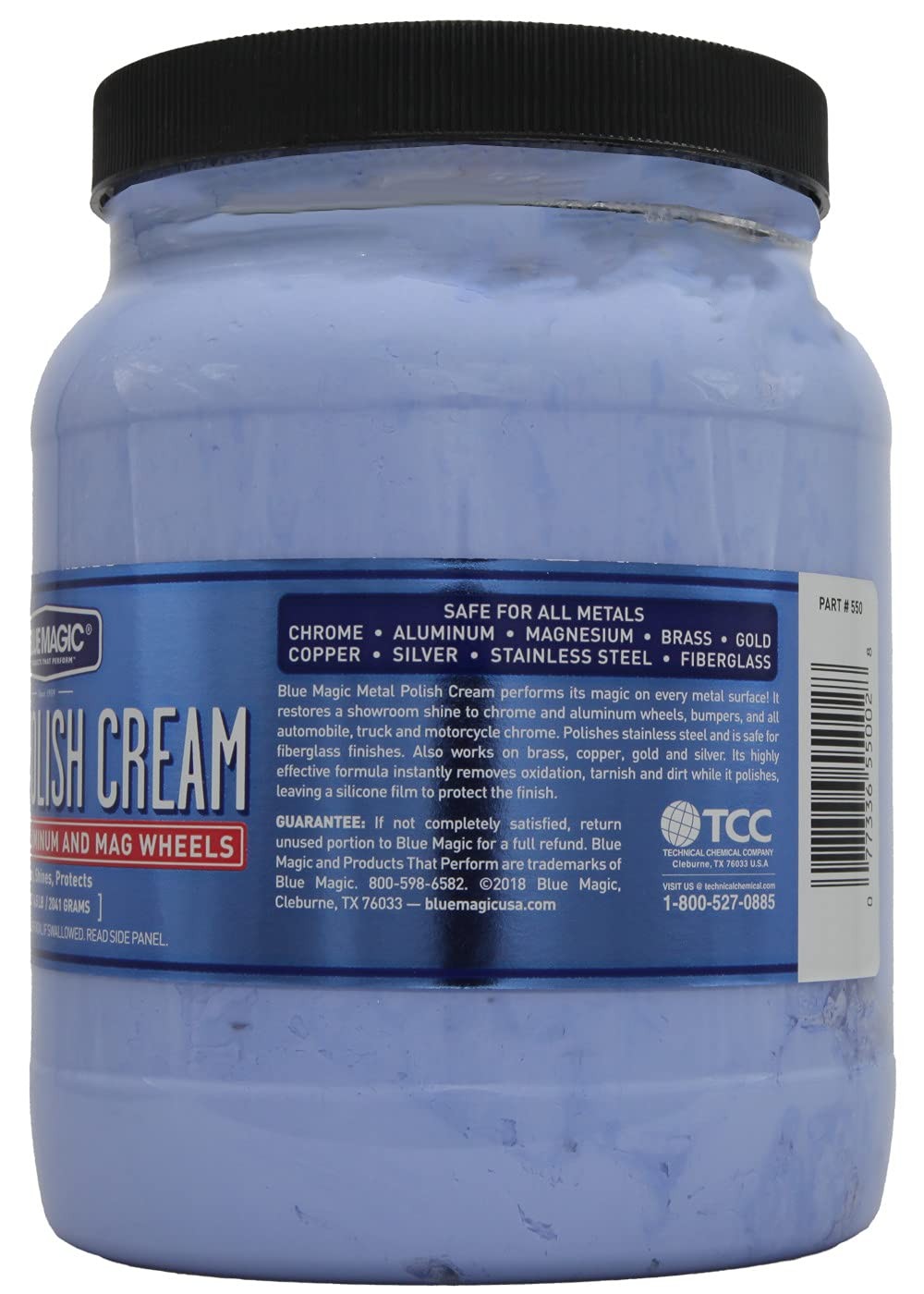 Blue Magic 550 Metal Polish Cream Non-Abrasive Tarnish and Oxidation Remover…