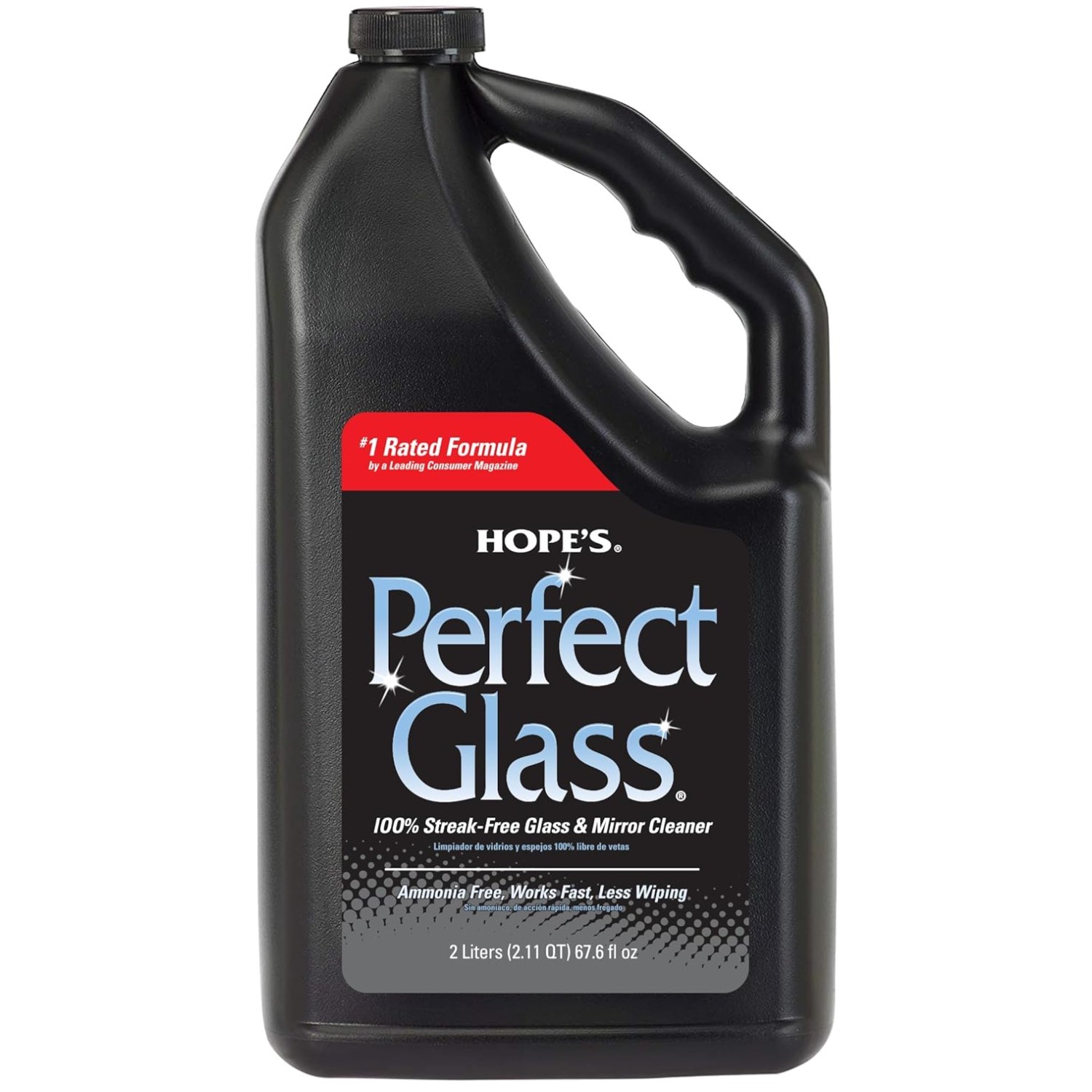 Perfect Glass Cleaner Refill, Streak-Free Formula, 67.6 Oz