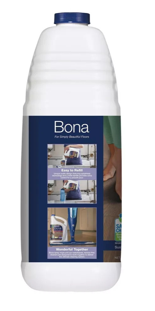 Bona Hardwood Floor Cleaner Refill – 128 fl oz Lavender Thyme