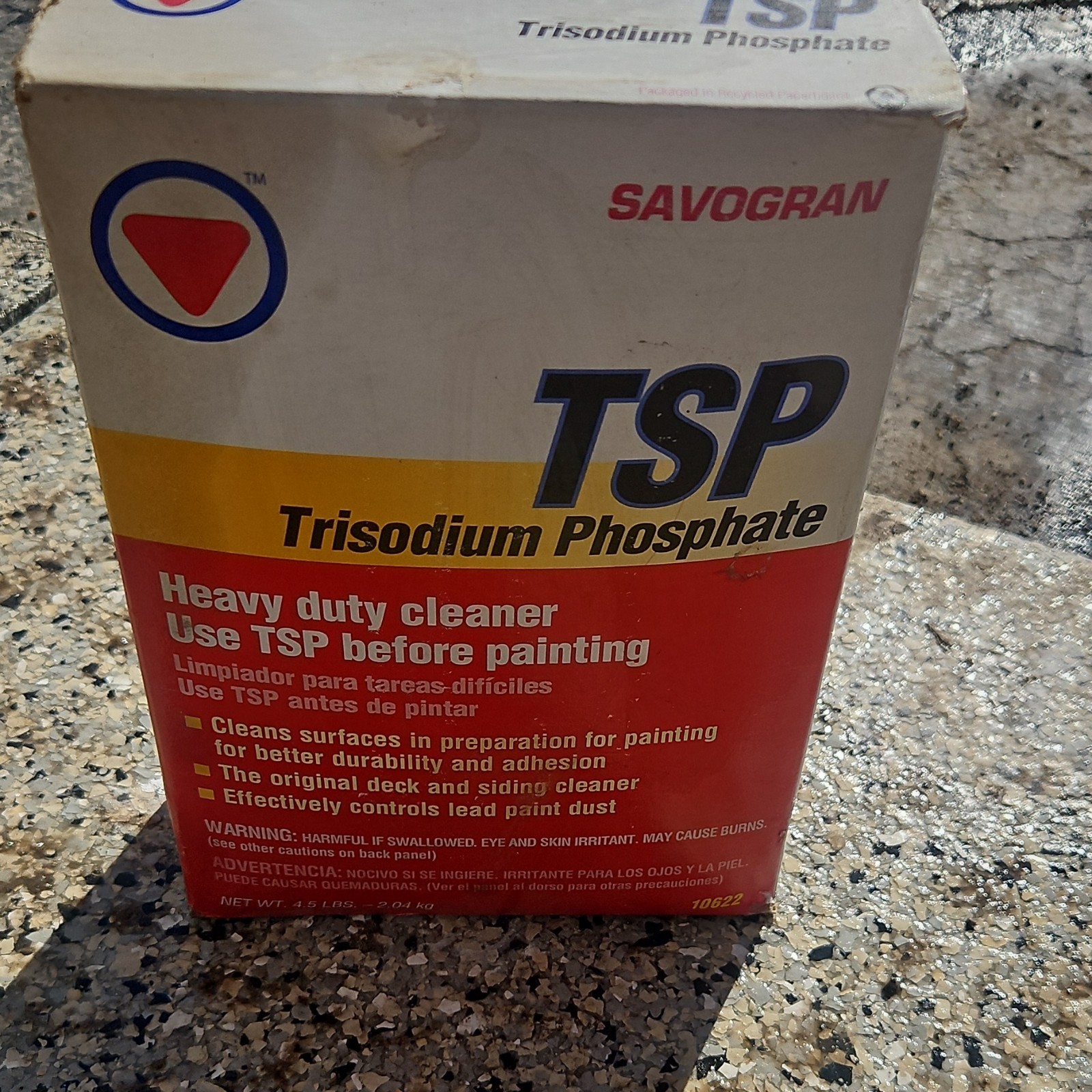 Savogran TSP Trisodium Phosphate Heavy Duty Cleaner Powder 4.5 lbs for Surfaces