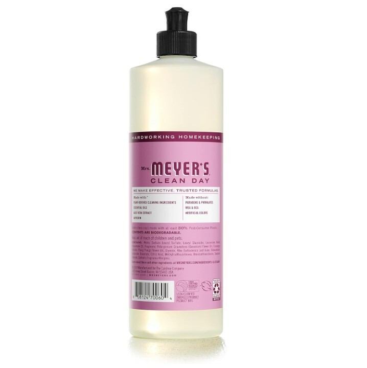 Dish Soap Liquid for hand washing Scented Dishwashing liquid Clean kitchen Peony