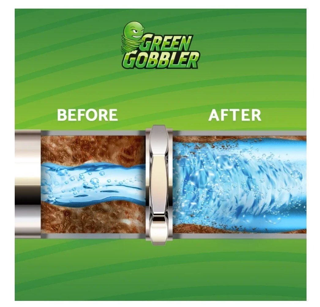 Green Gobbler Build up Remover for Slow Drains and Drain Maintenance – 1 Count,